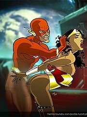 Wonderwoman will get banged by unstoppable Flash